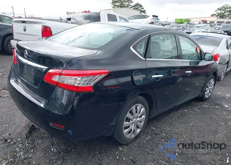 2015 Nissan Sentra S из США, поврежденный, VIN 3N1AB7AP4FY377337